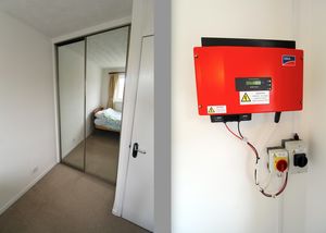 Bedroom and Inverter- click for photo gallery